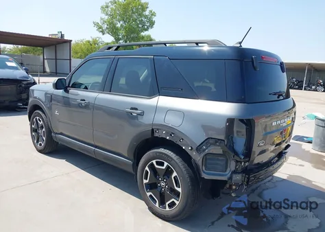 2023 Ford Bronco Sport Outer Banks z USA, uszkodzony, nr VIN 3FMCR9C63PRE26777